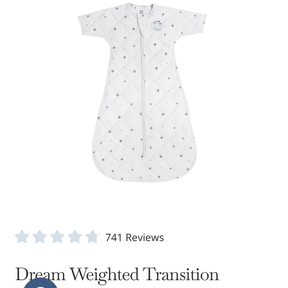 Used once! Dreamland Baby Weighted
 Transition
Swaddle